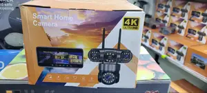 Security Camera Triple Lens