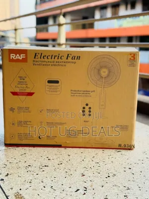 Raf Electric Mist Fan With Water Spray Remote Control