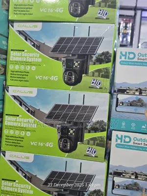 Outdoor CCTV With Solar Video, Two Way Audio, Night Vision