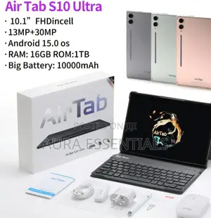 New AirTab S10 Ultra 16 GB Black