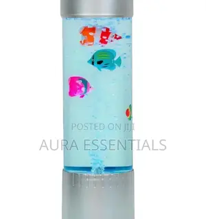 Bubble Tower Fish Lamp Bedside