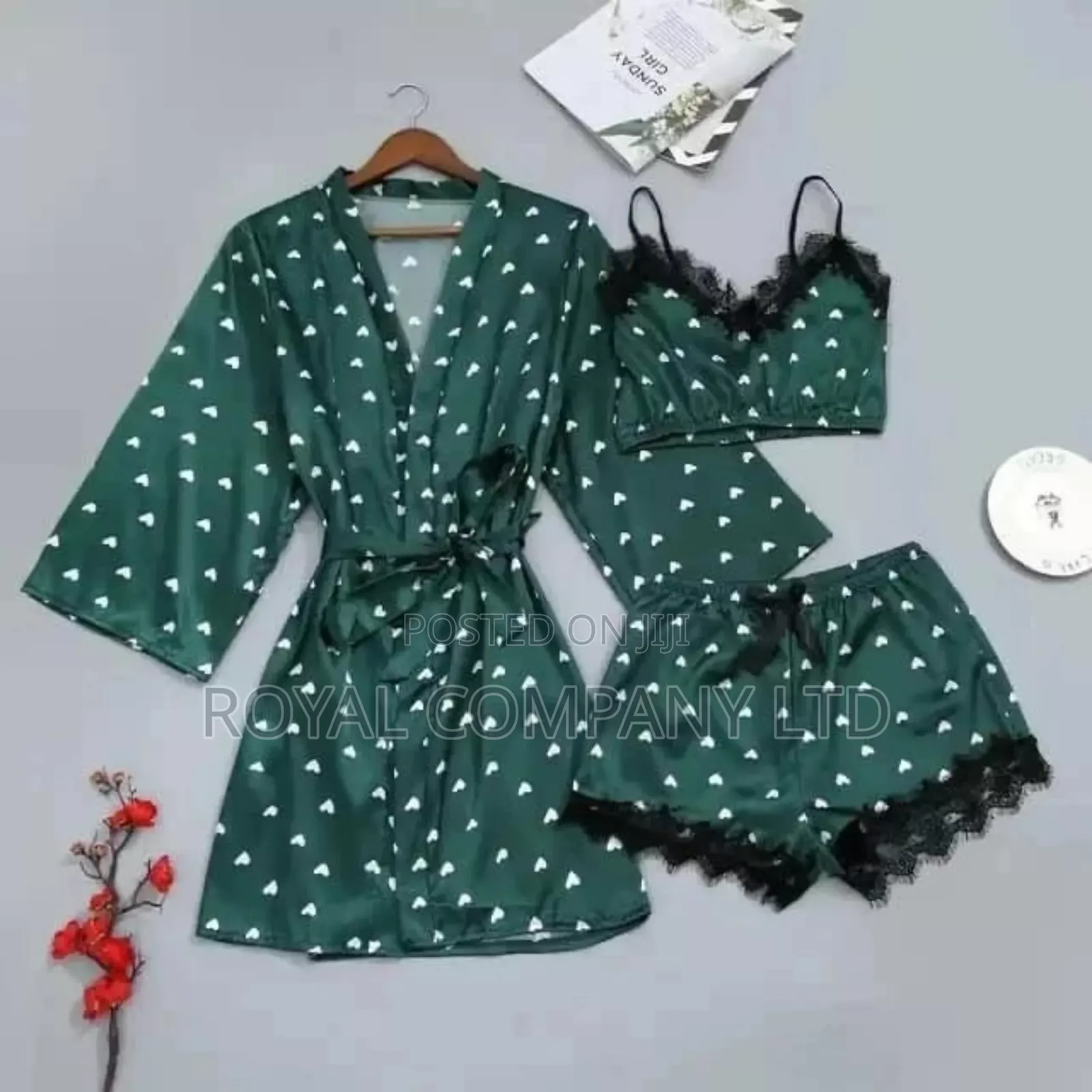 Night Dress Set 3pieces