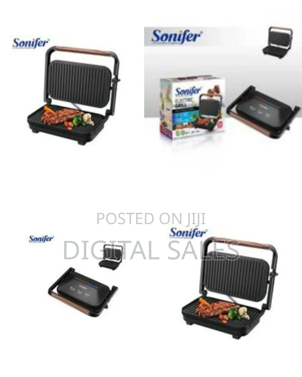 Electric Multi Portion Cooker Electric BBQ Grill