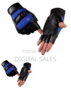 Gym Gloves Easy Grip Leather Gym