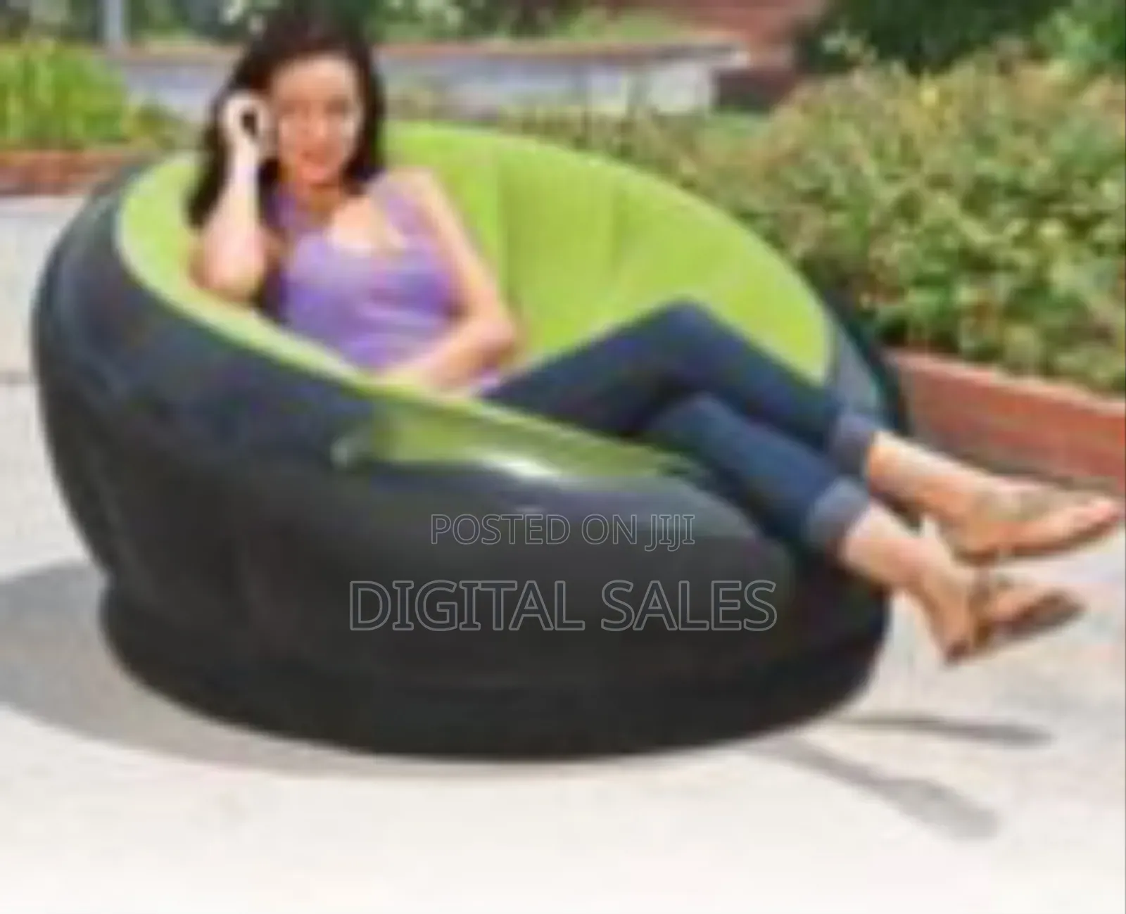 Intex Inflatable Flocking Empire Single Chair