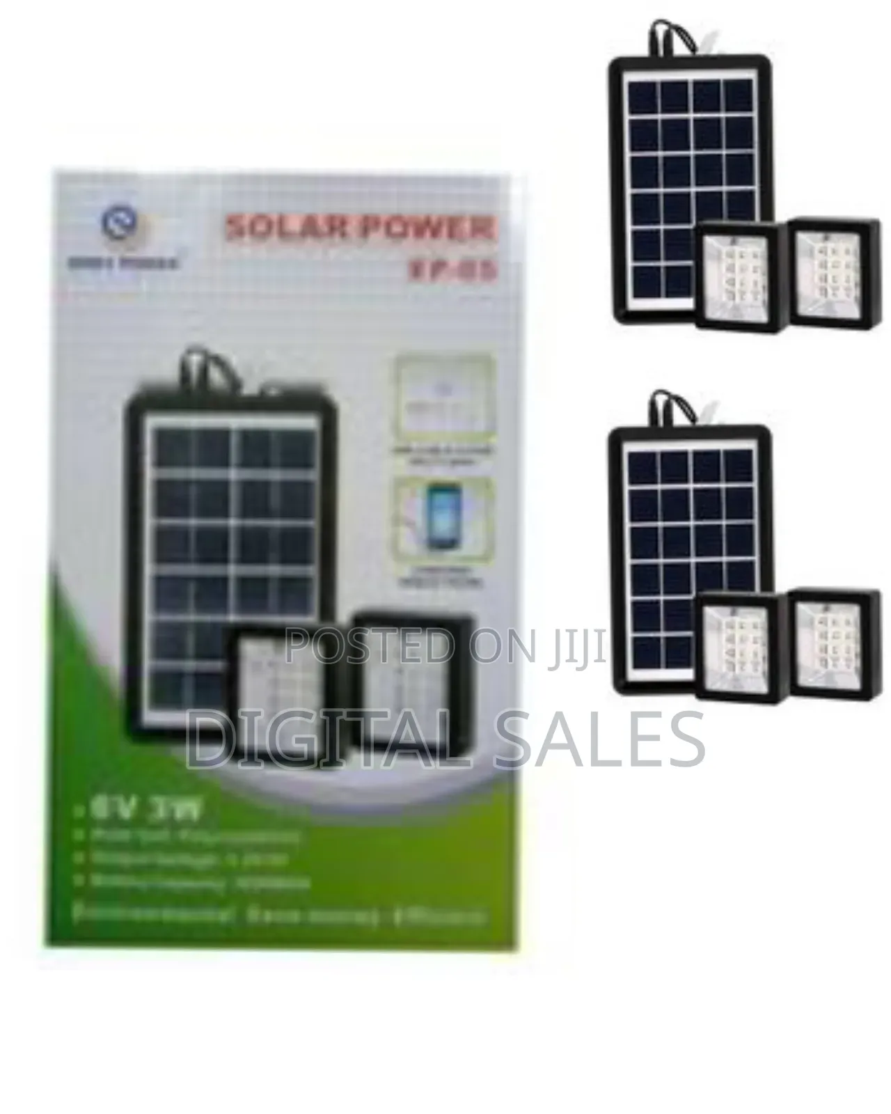 Easy Power Mini Solar Lighting System With 2 Lights