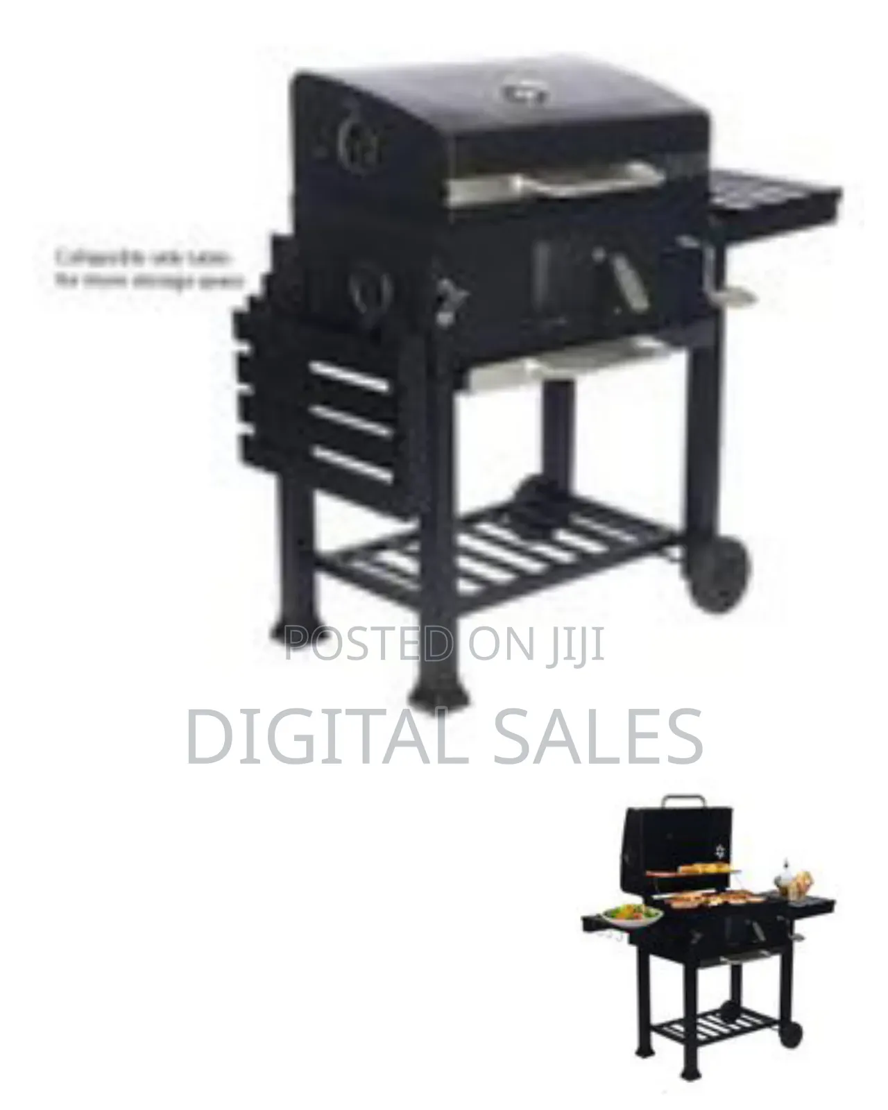 Versatile Charcoal BBQ Grill