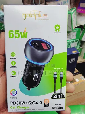 65w Gold Plus Car Charger