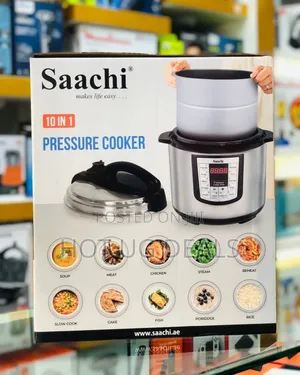 Saachi 10 In 1 Multi Function 6l Electric Pressure Cooker With Steamer