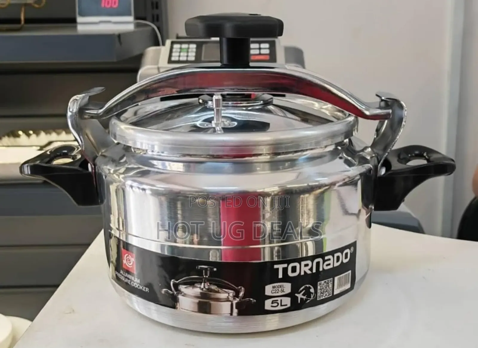 5l Master Stainless Steel Pressure Cooker-silver