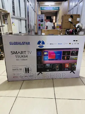 Globalstar 55inch 4k Uhd Tv With 2 Remotes