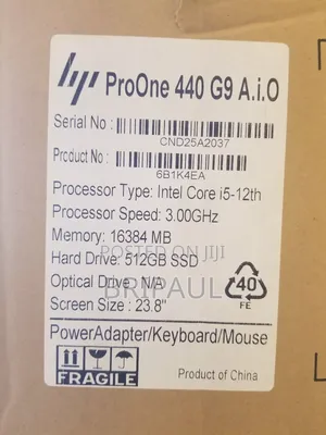 New Desktop Computer HP 290 G9 All-in-One 16GB Intel Core I5 SSD 512GB