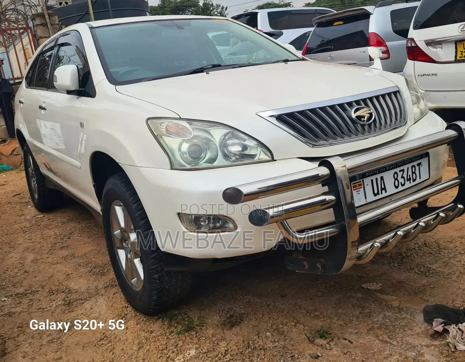 Toyota Harrier 2008 White