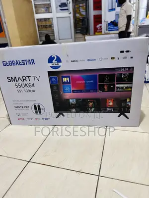 Globalstar 55inch Smart Tv With 2 Remote