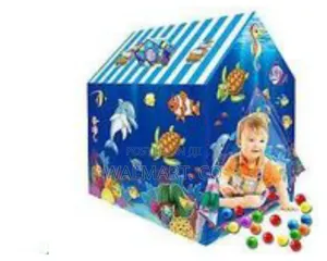 Foldable Kids Play Tent House for Boys and Girls