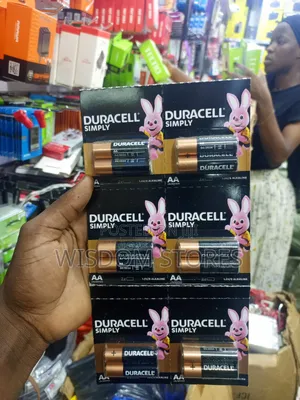 Duracell Simply Aa Alkaline Batteries.