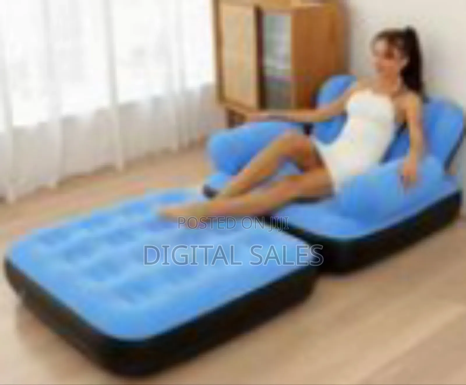 Intex Inflatable Sofa Chair With Mattress