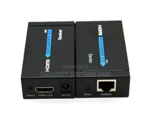 Hdmi Extender 60 Meters Over Cat 6- Transmitter and Reciever