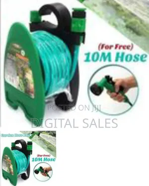 10 Meter Hose Pipe Reel Garden Set