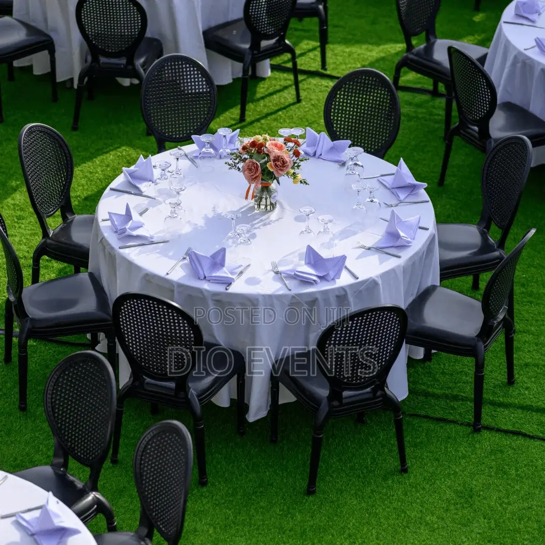 Round Dining Banquet Chairs for Hire