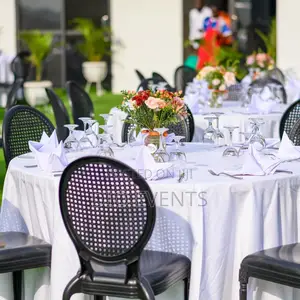 Round Dining Banquet Chairs for Hire