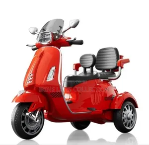 Two-Seater, Battery-Operated Kids' Ride-on Scooter