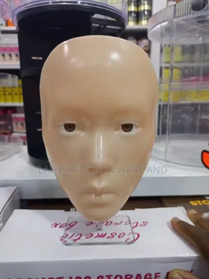 5d Full Face Makeup Practice Face Mannequin With Stable Stand, Ideal