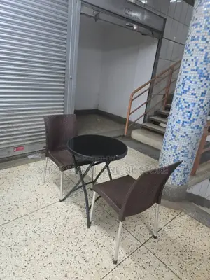 Dining Foldable Glass Table and 2 Chairs