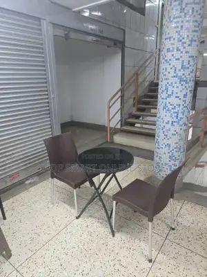 Dining Foldable Glass Table and 2 Chairs