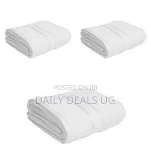 Elegant and Soft Bath Towel-White