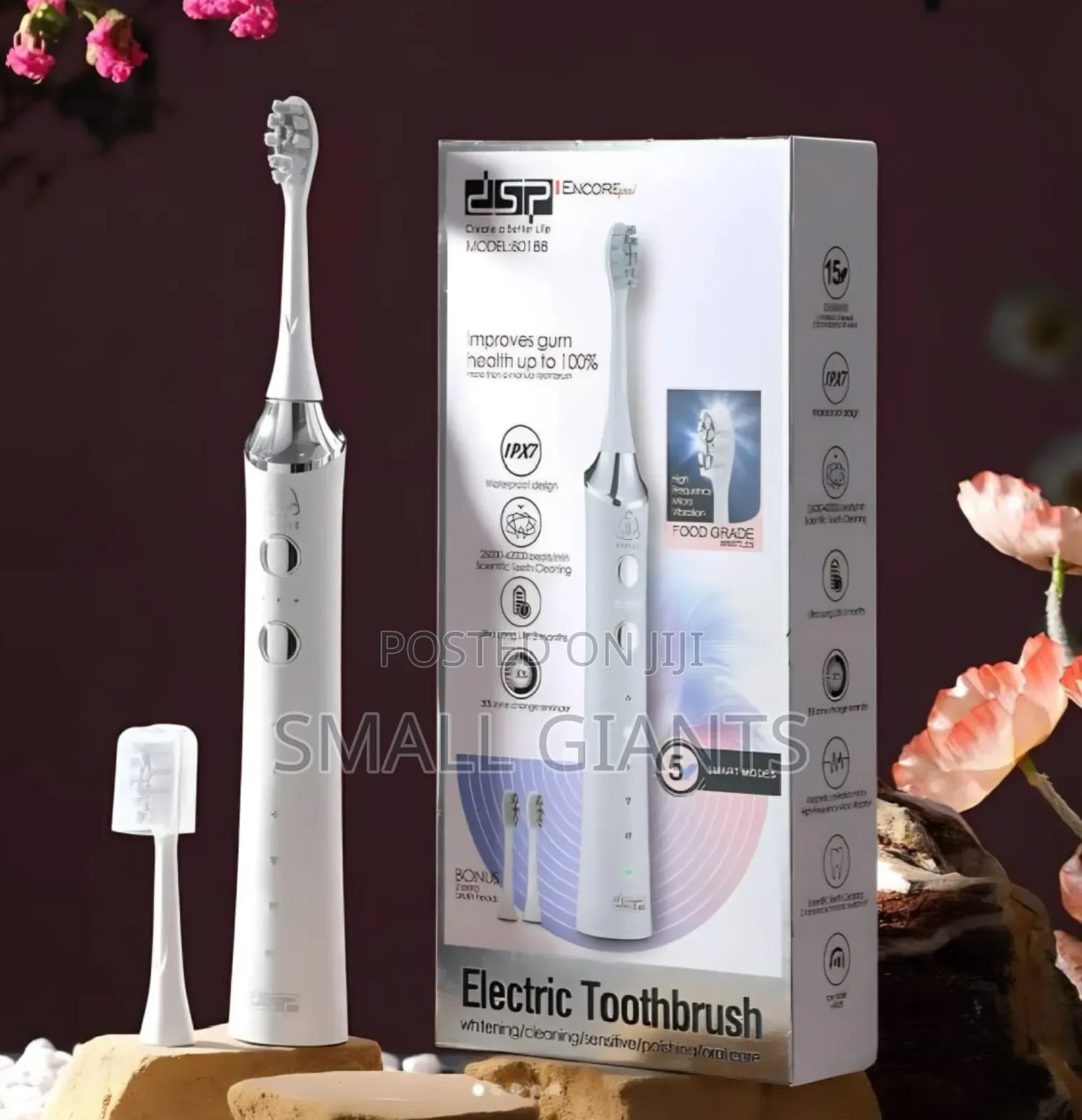DSP Encore Pro Model 80188 Sonic Electric Toothbrush