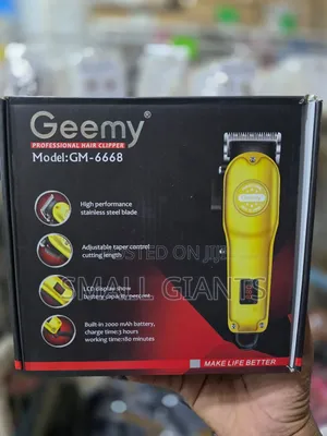 Geemy Gold Gm-6668 Professional Hair Clipper.