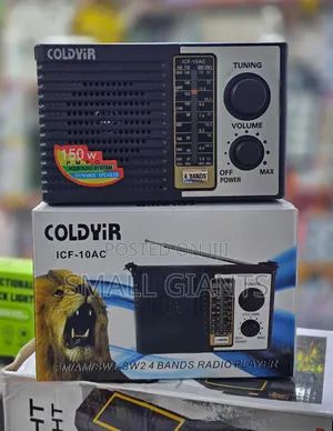 Coldyir Icf-10ac Portable 4-Band Radio.