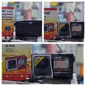 NNS Ns-1521u Portable 8-Band Radio and Music