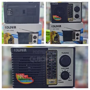 Coldyir Icf-10ac Portable 4-Band Radio.