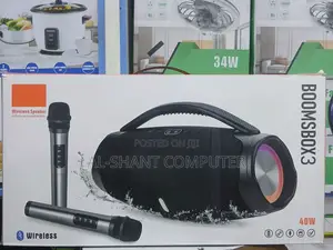 Boomsbox 3/Wireless Speaker With Microphones