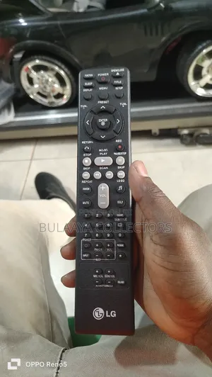 Lg Remote Control for a DVD or Blu-Ray/Lg Home Theater System.