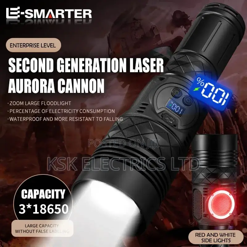 Rechargeable Led Tactical Flashlight