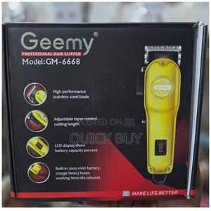 Geemy Gold Gm-6668 Professional Hair Clipper