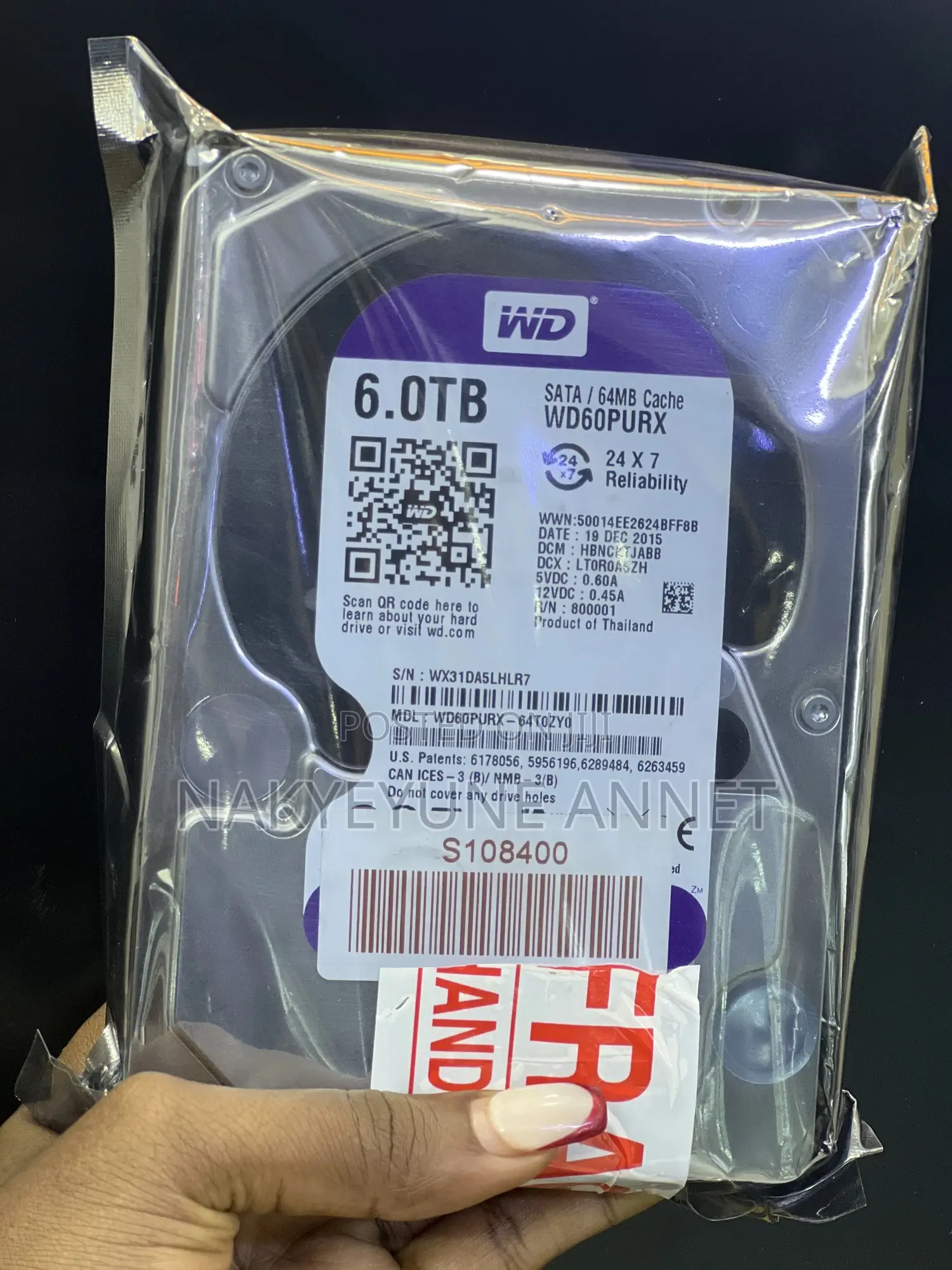 Wd Harddrive 6tb Survillance