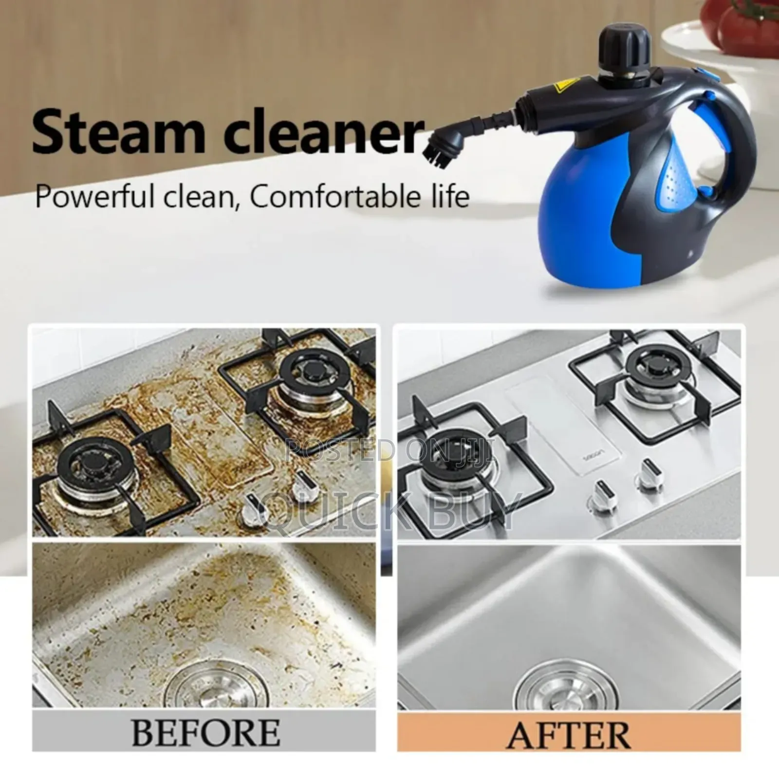 Deeprblu Handheld Steam Cleaner.