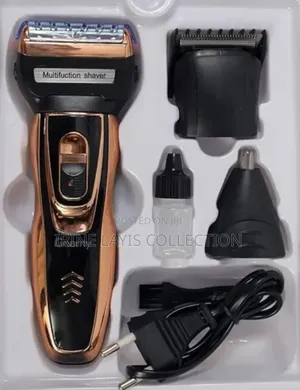 Geemy 3-in-1 Rechargeable Shaver and Trimmer Set.