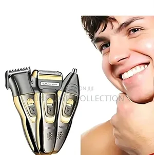 Geemy 3-in-1 Rechargeable Shaver and Trimmer Set.