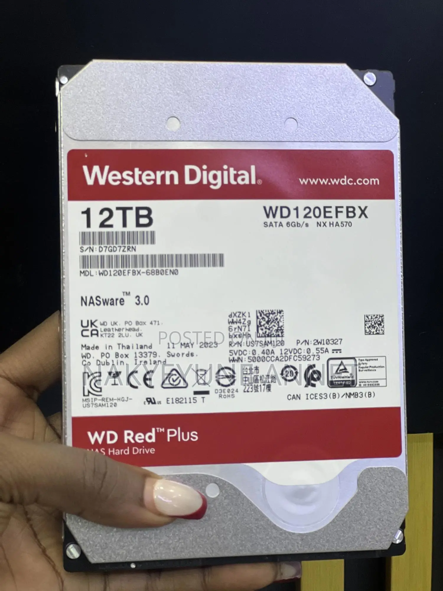 12tb Western Digital Hard Drive
