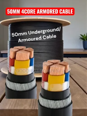 50mm Total 4core Pure Copper Underground Armoured Cable
