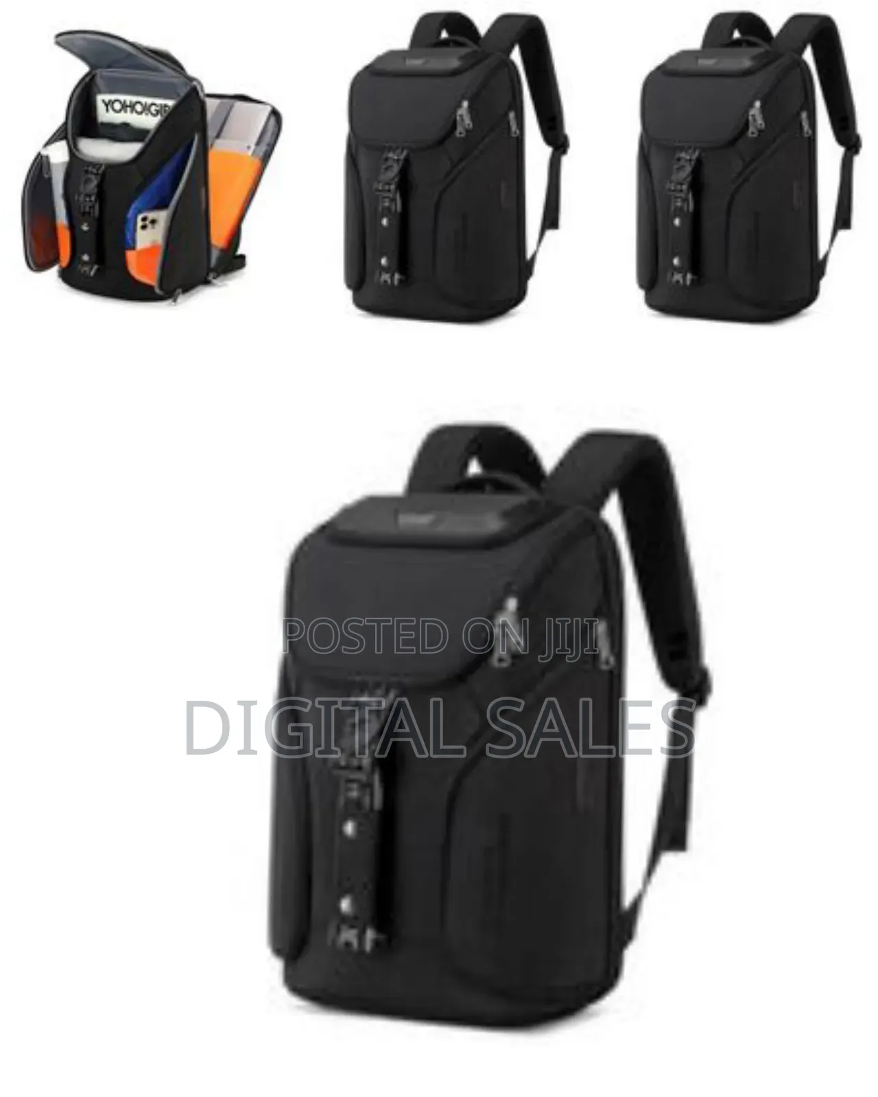 Genuine Rubber Unisex Backpack