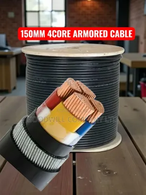 150mm Total 4core Pure Copper Underground Armoured Cable