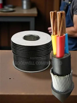 4mm 3core Pure Copper Underground Armoured Cable