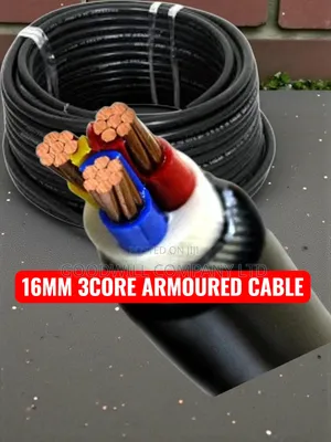 16mm 3core Pure Copper Underground Armoured Cable