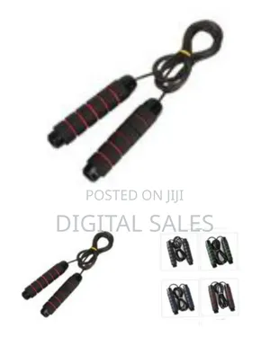High-Performance Adjustable Jump Rope With Ergonomic Handles